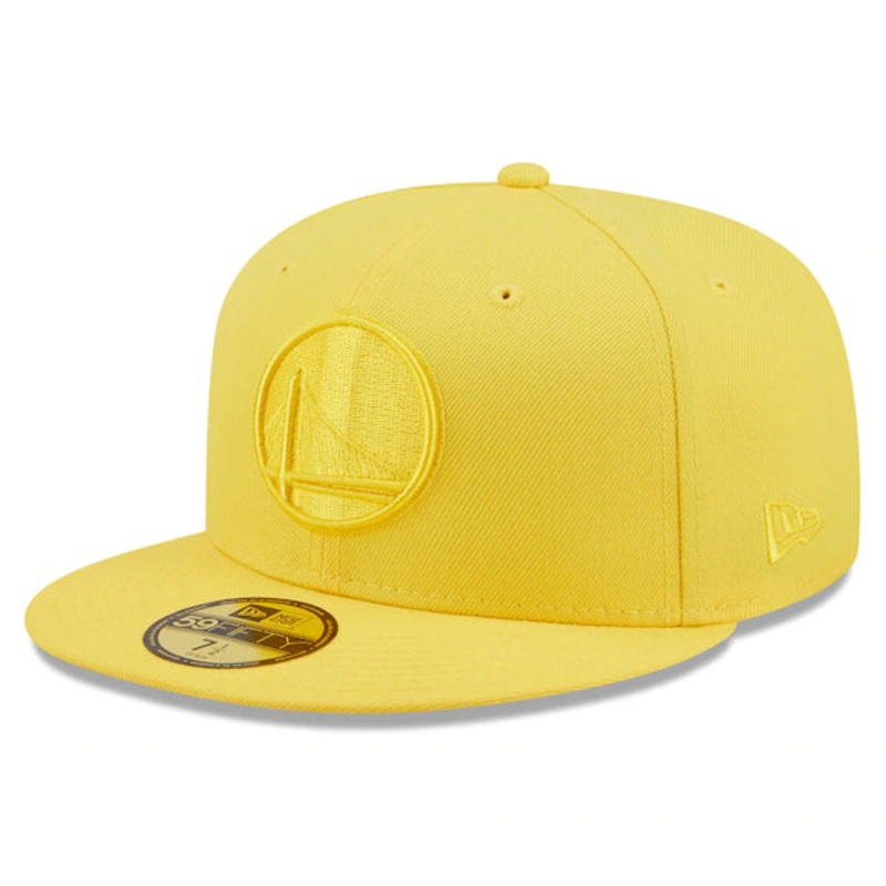 New Era  Golden State Warriors Color Pack 59FIFTY Fitted Hat – Yellow