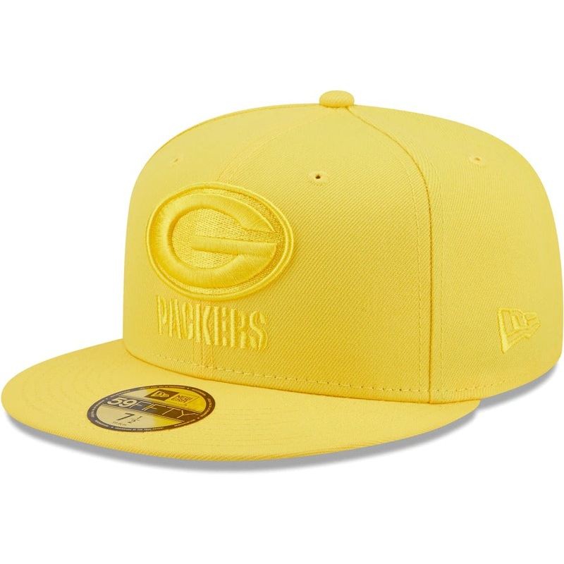 New Era Green Bay Packers Gold Color Pack II 59FIFTY Fitted Hat