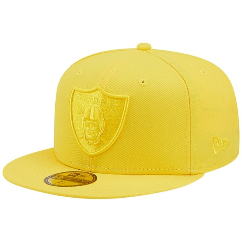 New Era Las Vegas Raiders New Era Color Pack II 59FIFTY Fitted Hat – Yellow