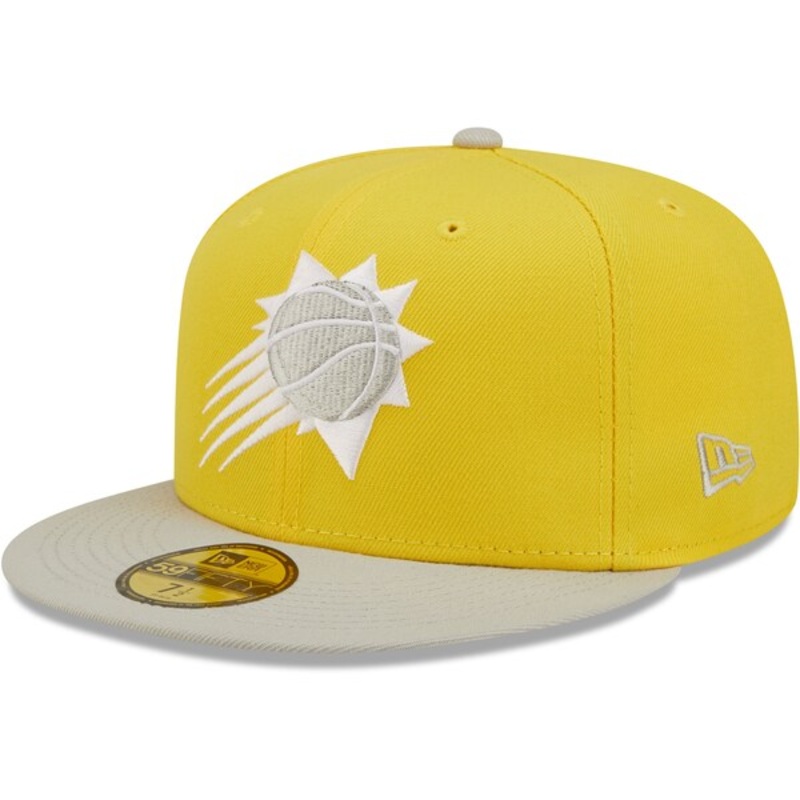 New Era Phoenix Suns Color Pack 59FIFTY Fitted Hat – Yellow/Gray