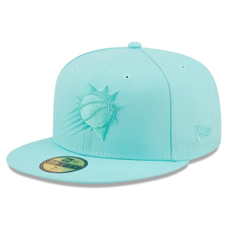 New Era Phoenix Suns New Era Color Pack 59FIFTY Fitted Hat – Turquoise