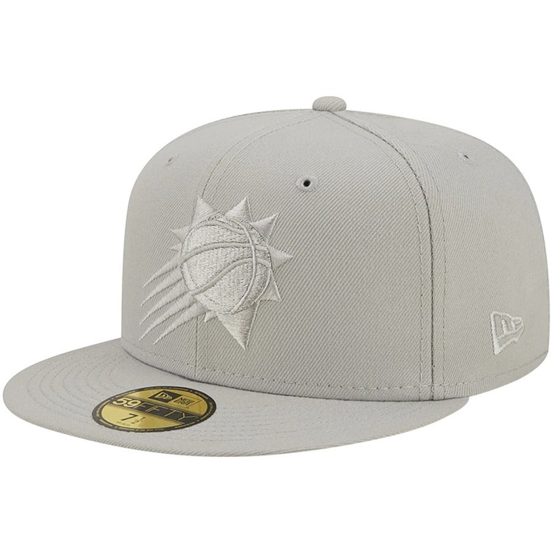 New Era Phoenix Suns New Era Logo Color Pack 59FIFTY Fitted Hat – Gray