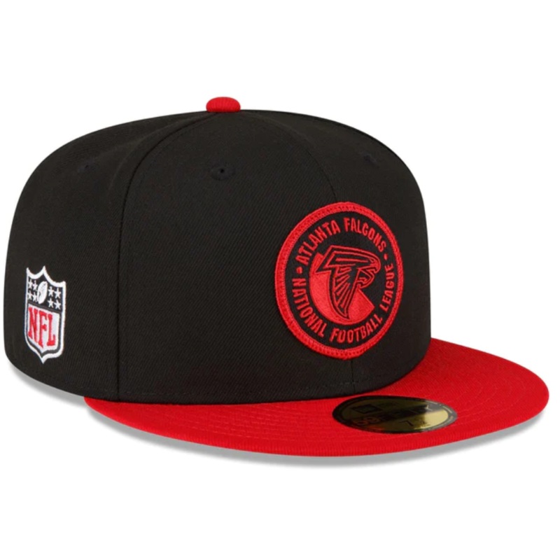 New Era Atlanta Falcons 2023 Sideline Team Patch 59FIFTY Fitted Hat