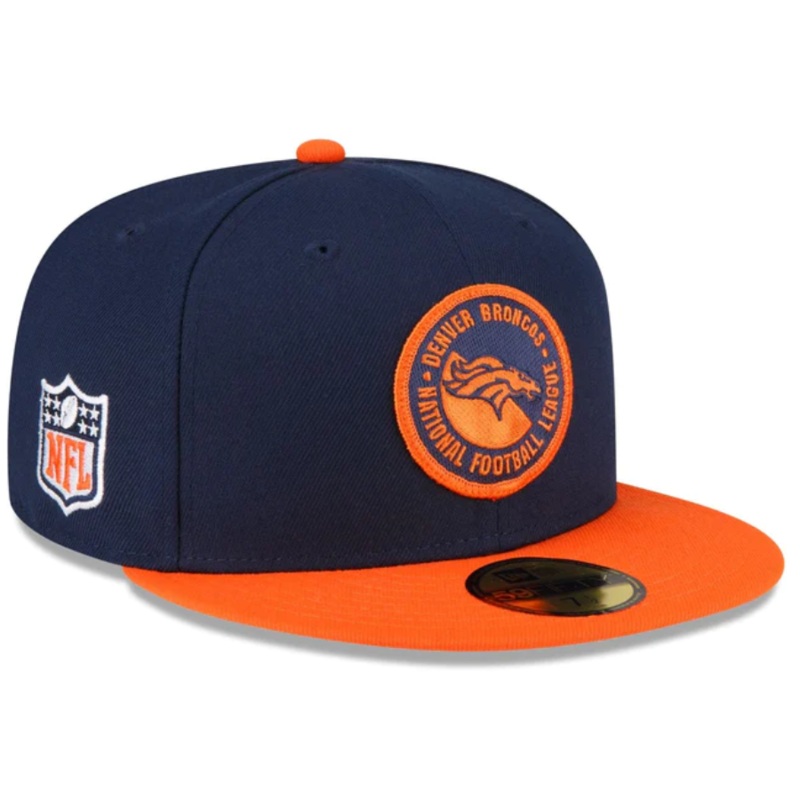 New Era Denver Broncos 2023 Sideline Team Patch 59FIFTY Fitted Hat