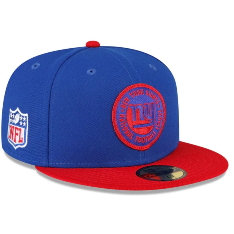 New Era New York Giants 2023 Sideline Team Patch 59FIFTY Fitted Hat
