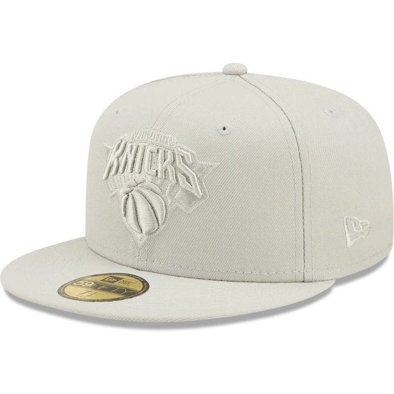 New Era New York Knicks Gray Logo Color Pack 59FIFTY Fitted Hat