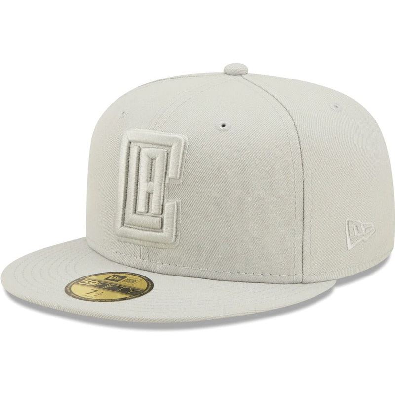 New Era  LA Clippers Gray Logo Color Pack 59FIFTY Fitted Hat