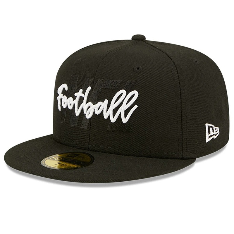 New Era Black 2022 NFL Draft 59FIFTY Fitted Hat
