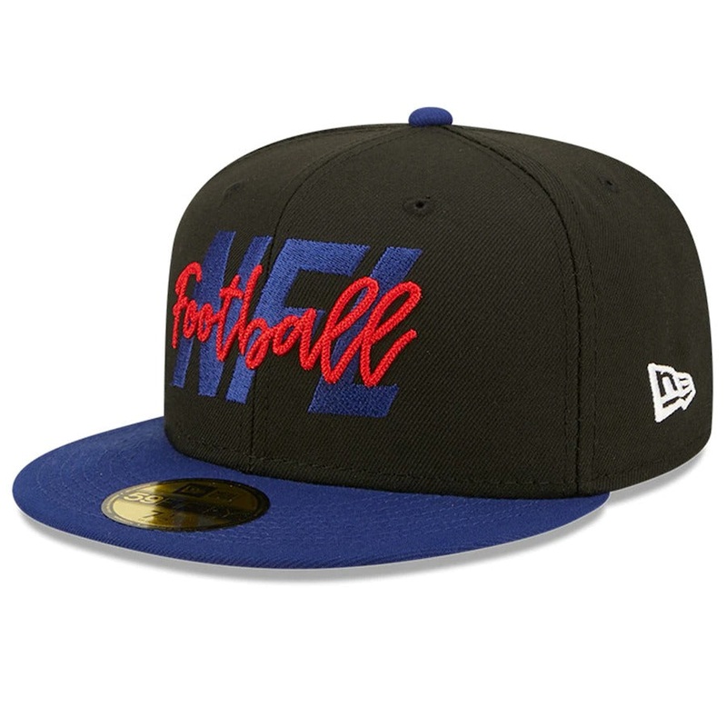 New Era Black/Navy 2022 NFL Draft On Stage 59FIFTY Fitted Hat