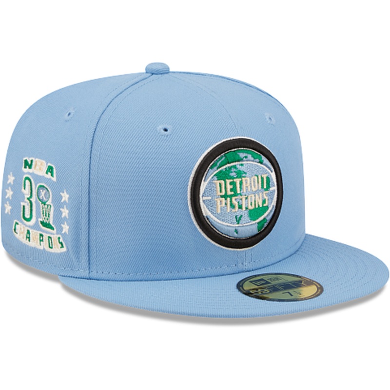 New Era  Detroit Pistons Global 2022 59FIFTY Fitted  Hat