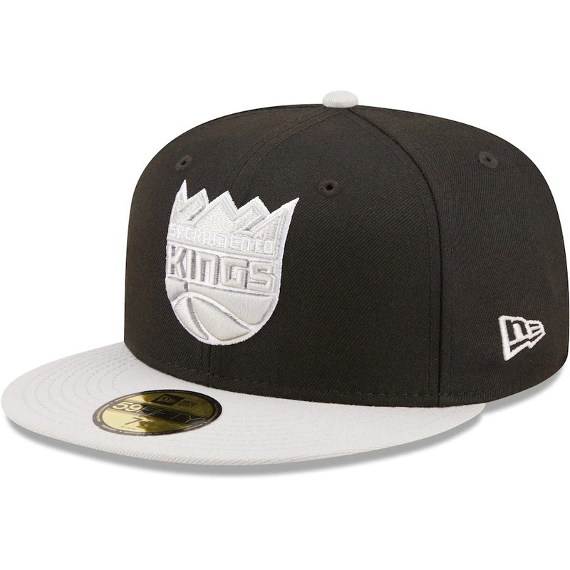 New Era Sacramento Kings Black/Gray Two-Tone Color Pack 59FIFTY Fitted Hat