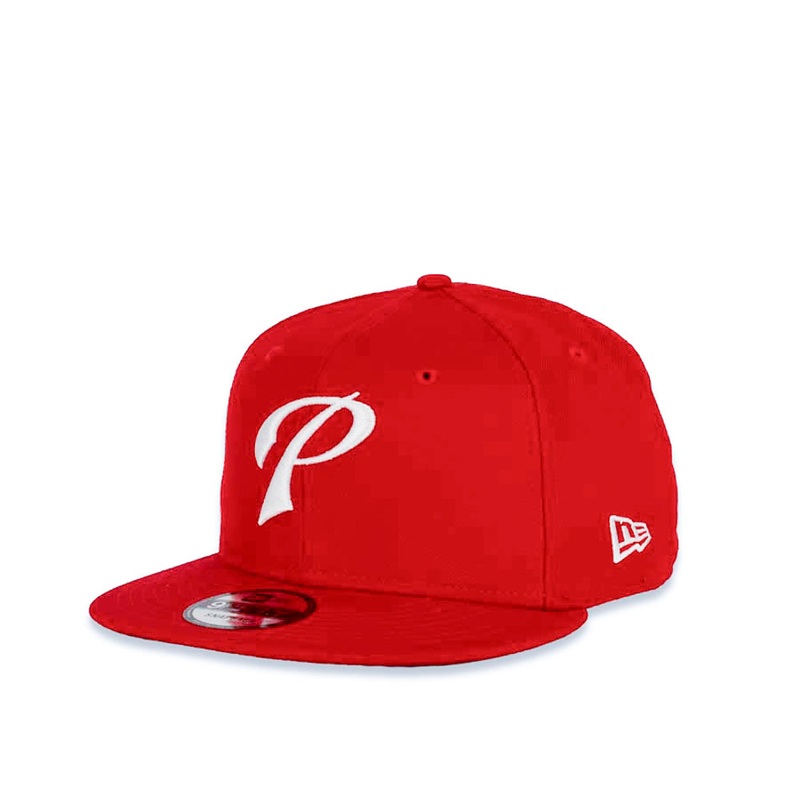 San Diego Padres New Era MLB 9Fifty 950 Snapback Cap Hat Red Crown/Visor White P Logo Red UV