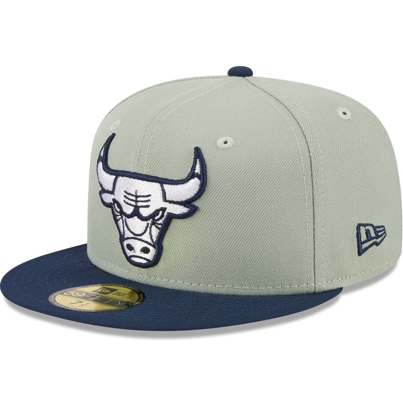 New Era Chicago Bulls Colorpack Gray/Navy 2023 59FIFTY Fitted Hat
