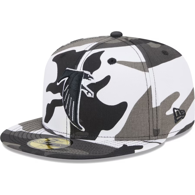 New Era Atlanta Falcons Alt Urban Grey Camo 2023 59FIFTY Fitted Hat