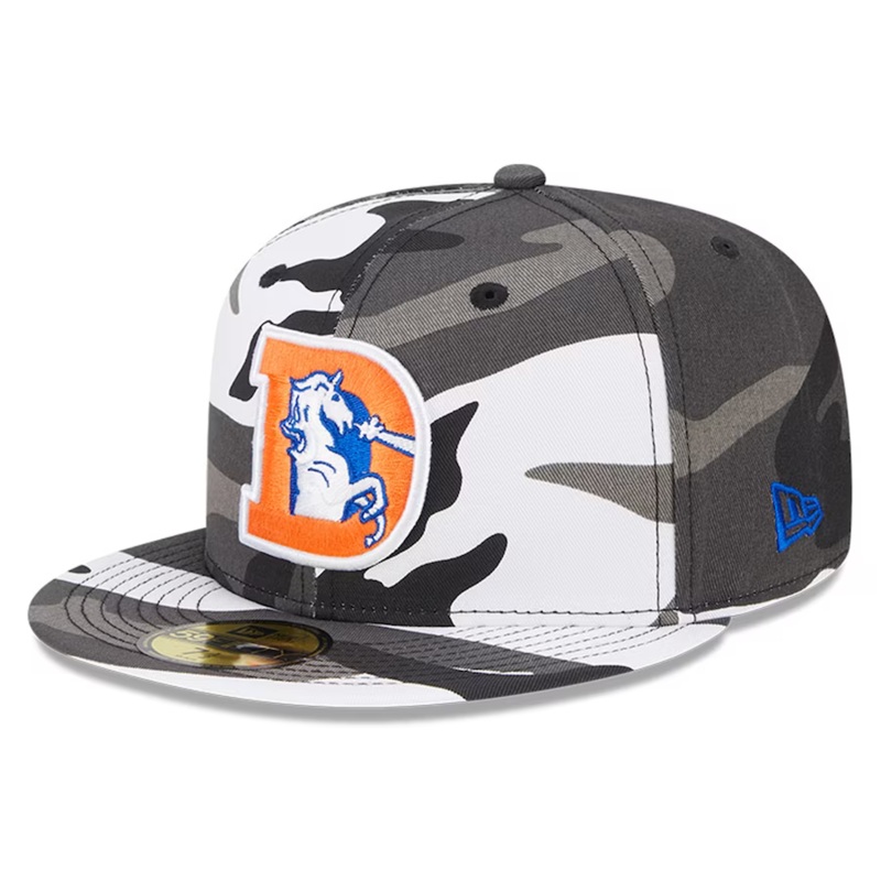 New Era Denver Broncos Urban Grey Camo 2023 59FIFTY Fitted Hat