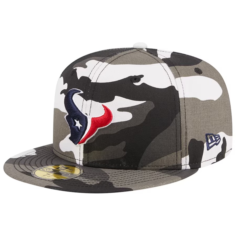 New Era Houston Texans Urban Grey Camo 2023 59FIFTY Fitted Hat