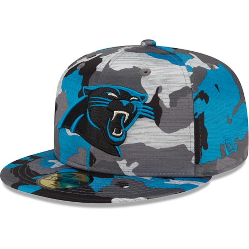 New Era  Carolina Panthers 2022 Training 59FIFTY Fitted Hat