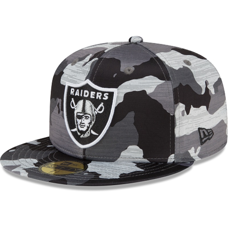 New Era  Las Vegas Raiders 2022 Training 59FIFTY Fitted Hat