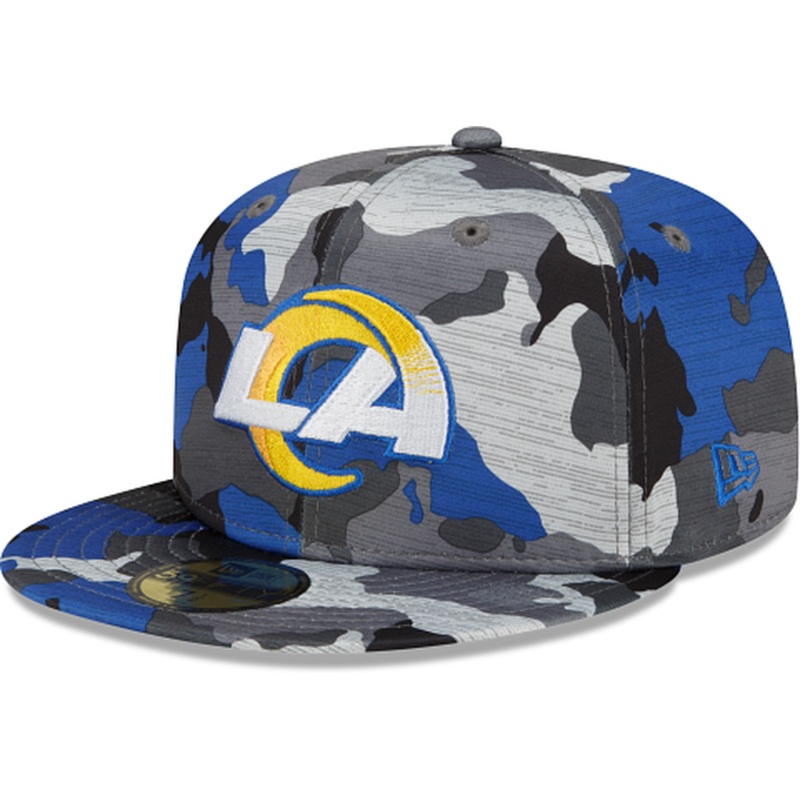 New Era  Los Angeles Rams 2022 Training 59FIFTY Fitted Hat