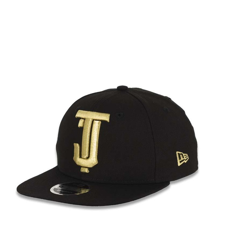 Tijuana Toros New Era Mexican Pacific League 9Fifty 950 Original Fit Snapback Cap Hat Black Crown/Visor Metallic Gold Logo