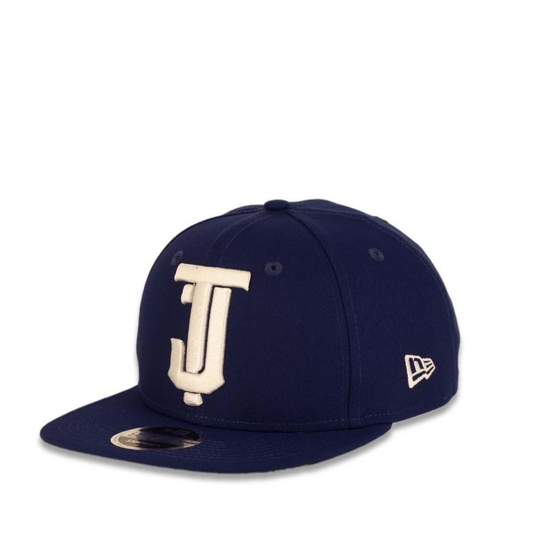 Tijuana Toros New Era Mexican Pacific League 9Fifty 950 Snapback Cap Hat Dark Royal Blue Crown/Visor White Logo
