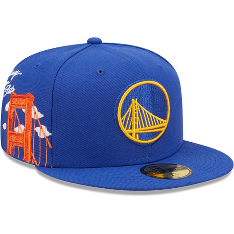 New Era  Golden State Warriors Cloud Icon 2022 59FIFTY Fitted Hat