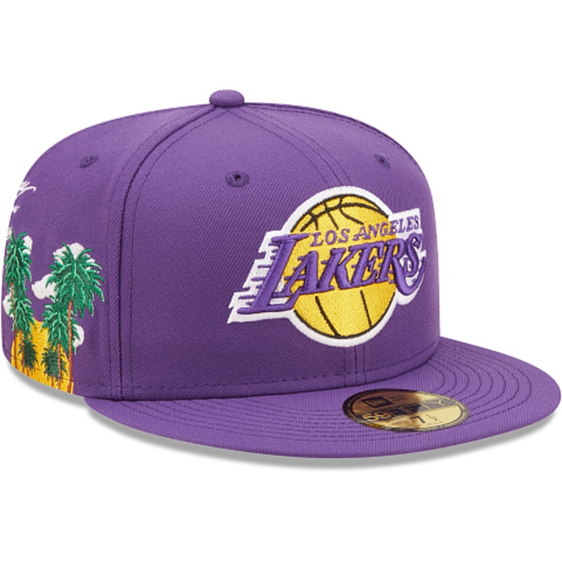 New Era  Los Angeles Lakers Cloud Icon 2022 59FIFTY Fitted Hat