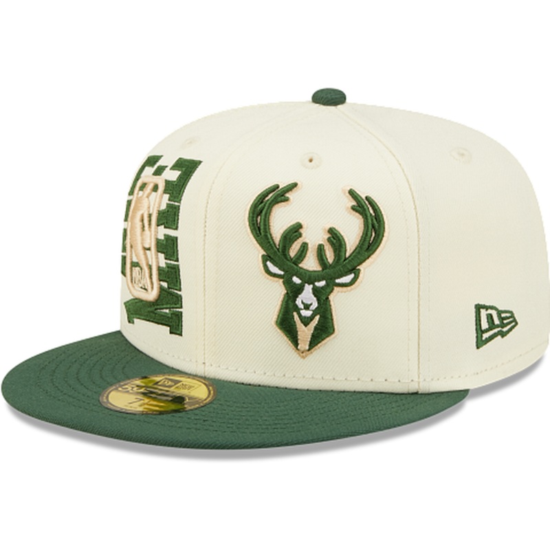 New Era  Milwaukee Bucks On-Stage 2022 Draft 59FIFTY Fitted Hat