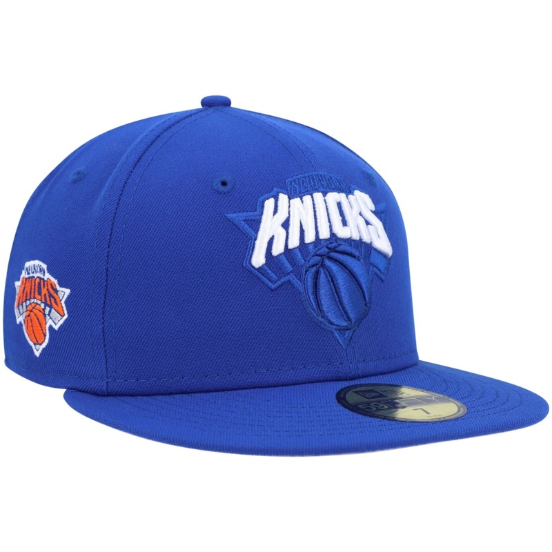 New Era Blue New York Knicks Elements Tonal 59FIFTY Fitted Hat