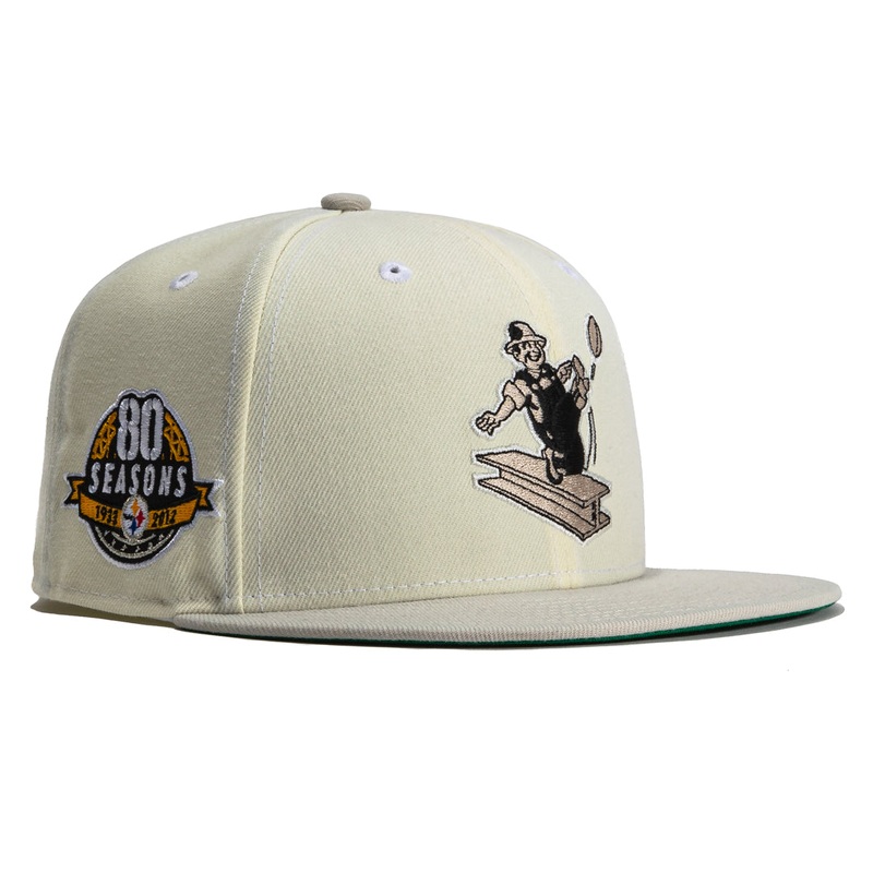 New Era  Chrome Pittsburgh Steelers 80th Anniversary 59FIFTY Fitted Hat