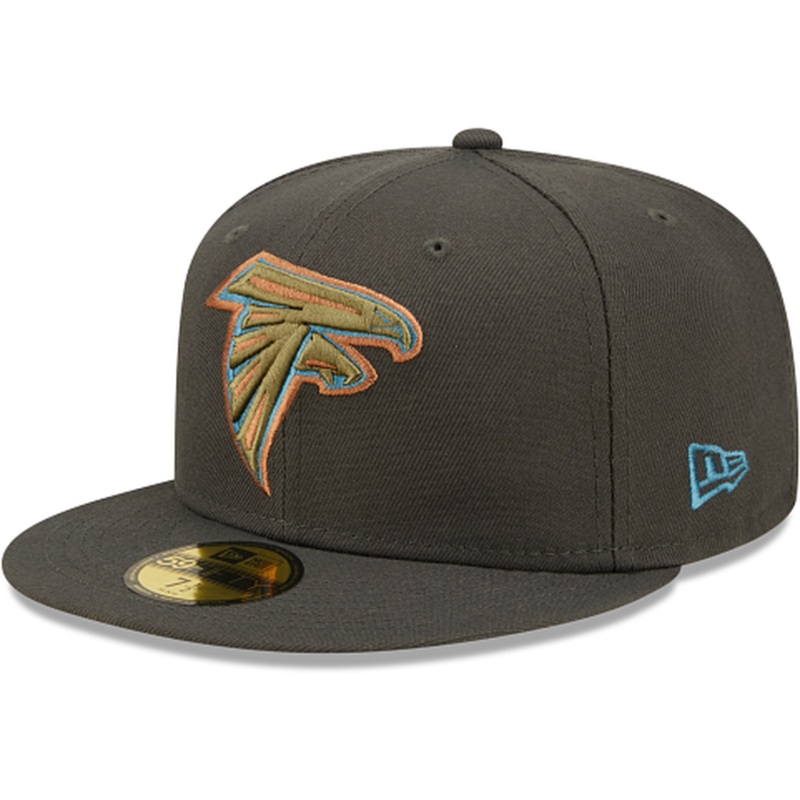 New Era Atlanta Falcons Color Pack Steel 2022 59FIFTY Fitted Hat