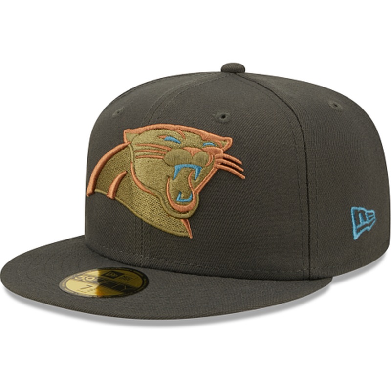 New Era Carolina Panthers Color Pack Steel 2022 59FIFTY Fitted Hat