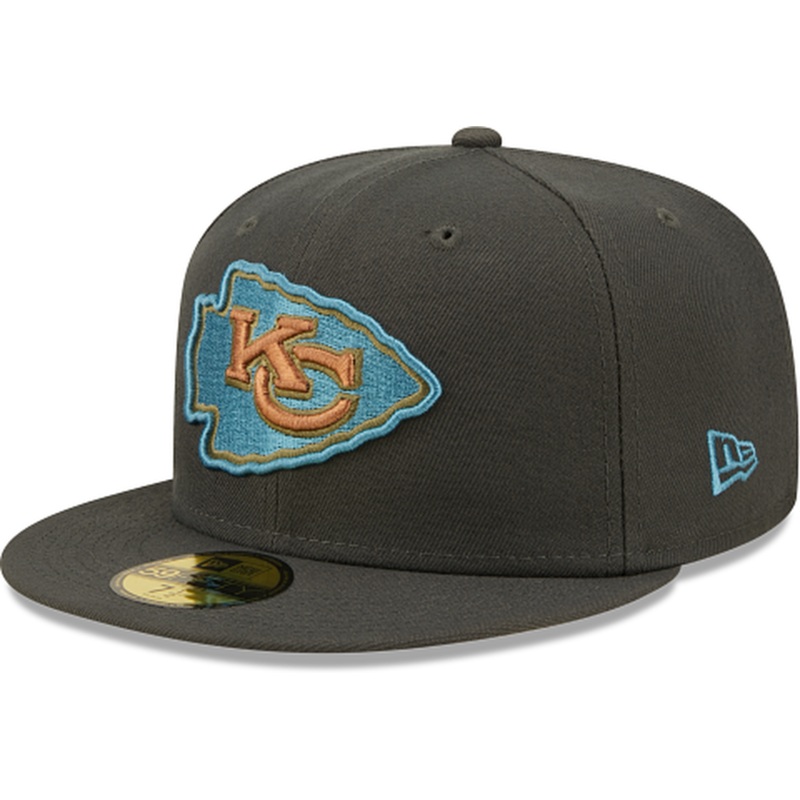 New Era Kansas City Chiefs Color Pack Steel 2022 59FIFTY Fitted Hat