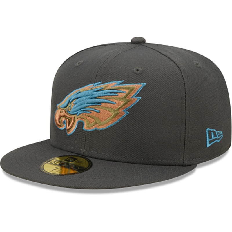 New Era Philadelphia Eagles Color Pack Steel 2022 59FIFTY Fitted Hat