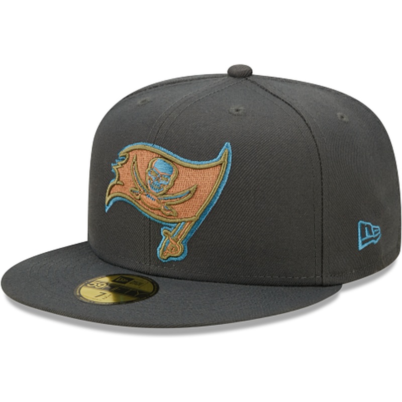 New Era Tampa Bay Buccaneers Color Pack Steel 2022 59FIFTY Fitted Hat
