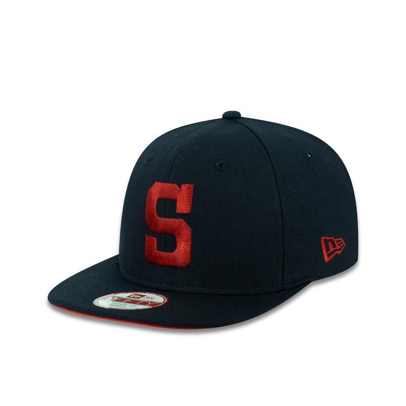San Diego Padres New Era MLB 9FIFTY 950 Snapback Cap Hat Navy Crown/Visor Red ??S?? Logo