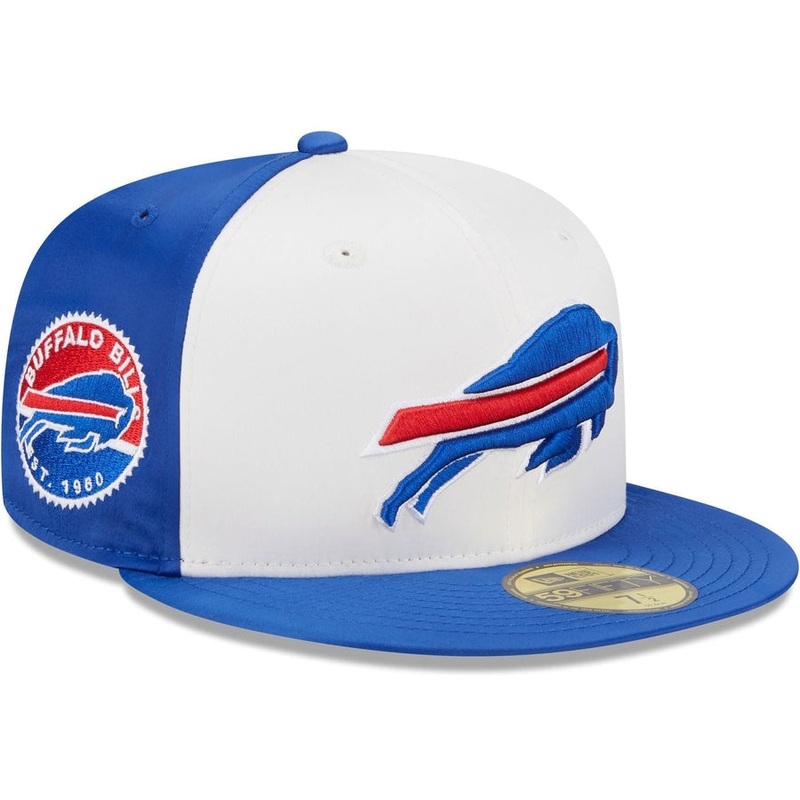 New Era Buffalo Bills Throwback Satin 2023 59FIFTY Fitted Hat