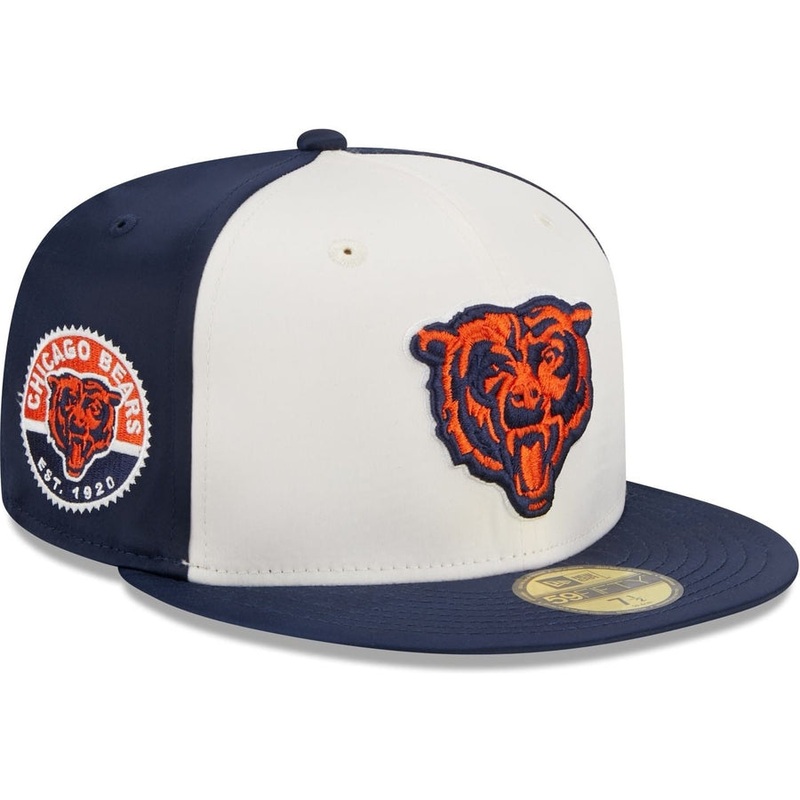 New Era Chicago Bears Throwback Satin 2023 59FIFTY Fitted Hat