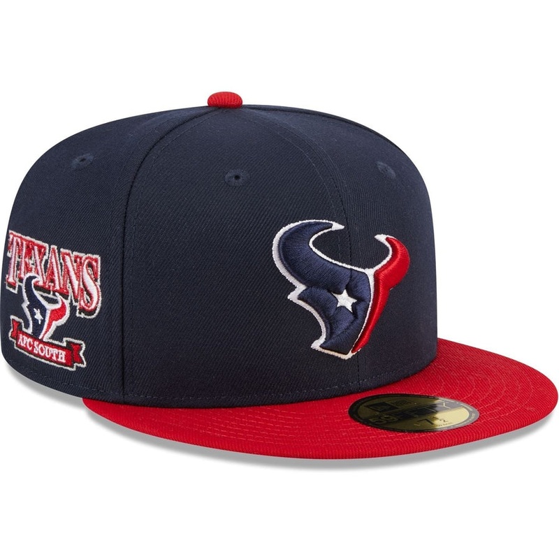 New Era Houston Texans Throwback Hidden 2023 59FIFTY Fitted Hat