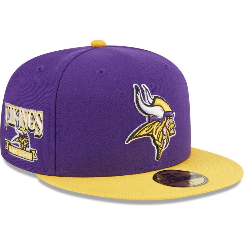 New Era Minnesota Vikings Throwback Hidden 2023 59FIFTY Fitted Hat