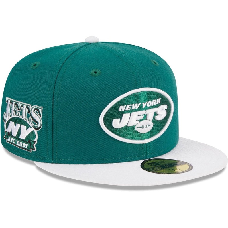 New Era New York Jets Throwback Hidden 2023 59FIFTY Fitted Hat