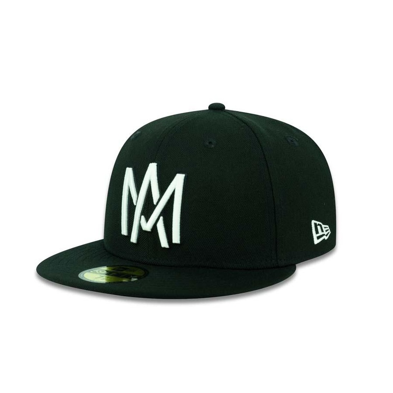 Aguilas de Mexicali New Era 9FIFTY 950 Snapback Cap Hat Black Crown/Visor White Logo