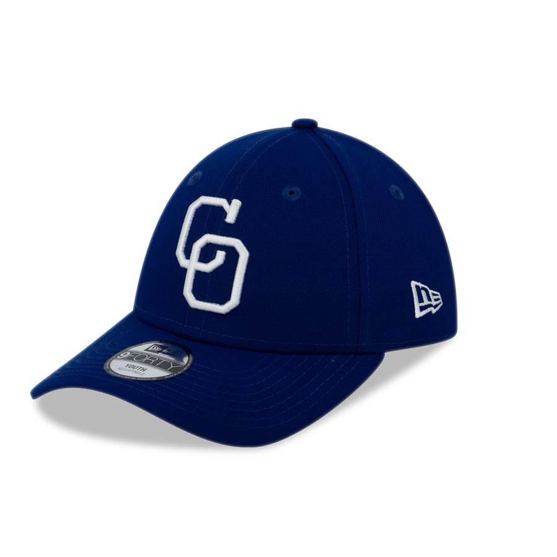 (Youth) Yaquis de Obregon New Era 9FORTY 940 Adjustable Cap Hat Royal Blue Crown/Visor White Logo