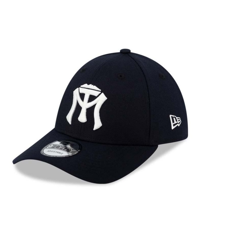 Sultanes de Monterrey New Era 9FORTY 940 Adjustable Cap Hat Navy Crown/Visor White Logo