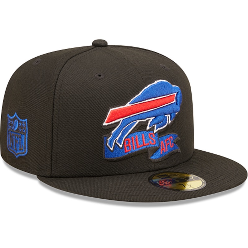New Era Buffalo Bills 2022 Sideline Black 59FIFTY Fitted Hat