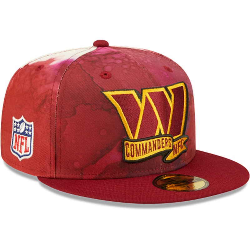 New Era Washington Commanders 2022 Sideline Ink Dye 59FIFTY Fitted Hat