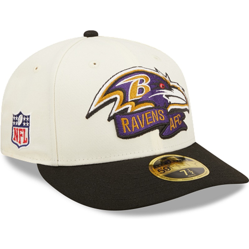 New Era Baltimore Ravens 2022 Sideline Low Profile 59FIFTY Fitted Hat