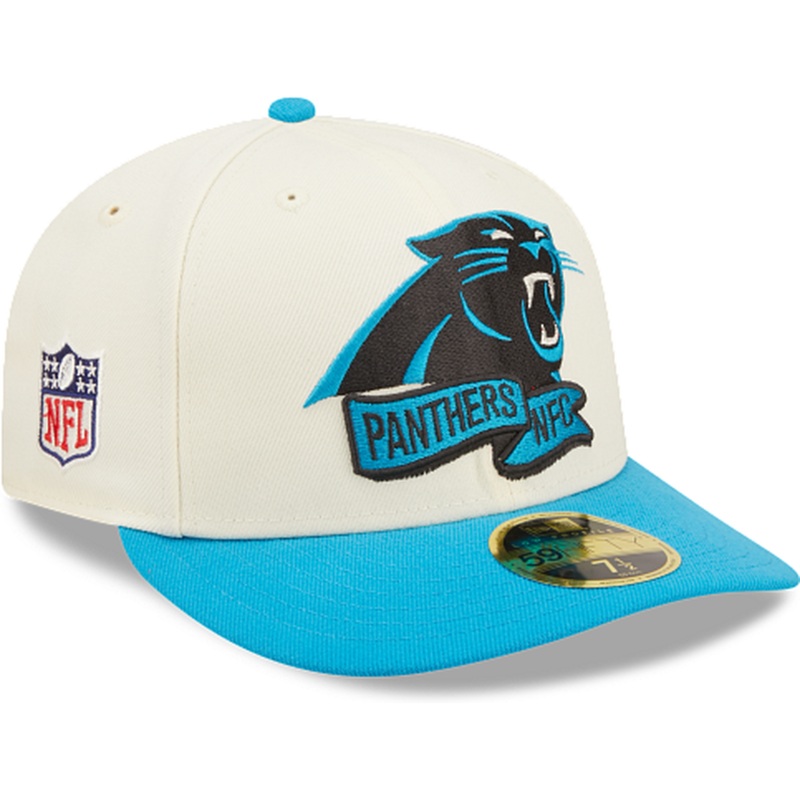 New Era Carolina Panthers 2022 Sideline Low Profile 59FIFTY Fitted Hat