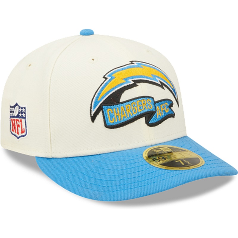 New Era Los Angeles Chargers 2022 Sideline Low Profile 59FIFTY Fitted Hat