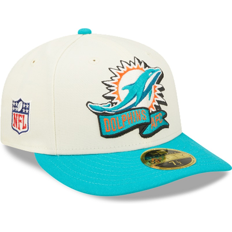 New Era Miami Dolphins 2022 Sideline Low Profile 59FIFTY Fitted Hat